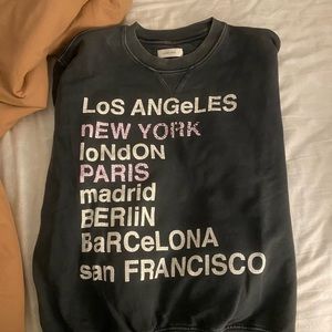 Anine Bing City Love Sweatshirt